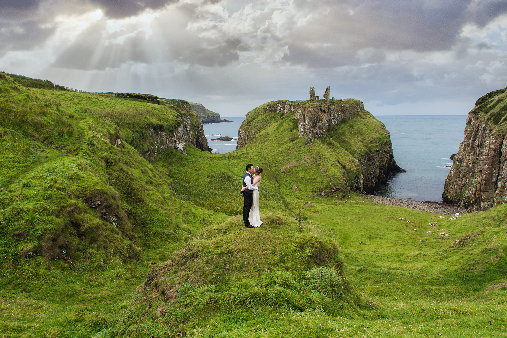 Mindy and Seamus - Dunservick Castle, Northern Ireland