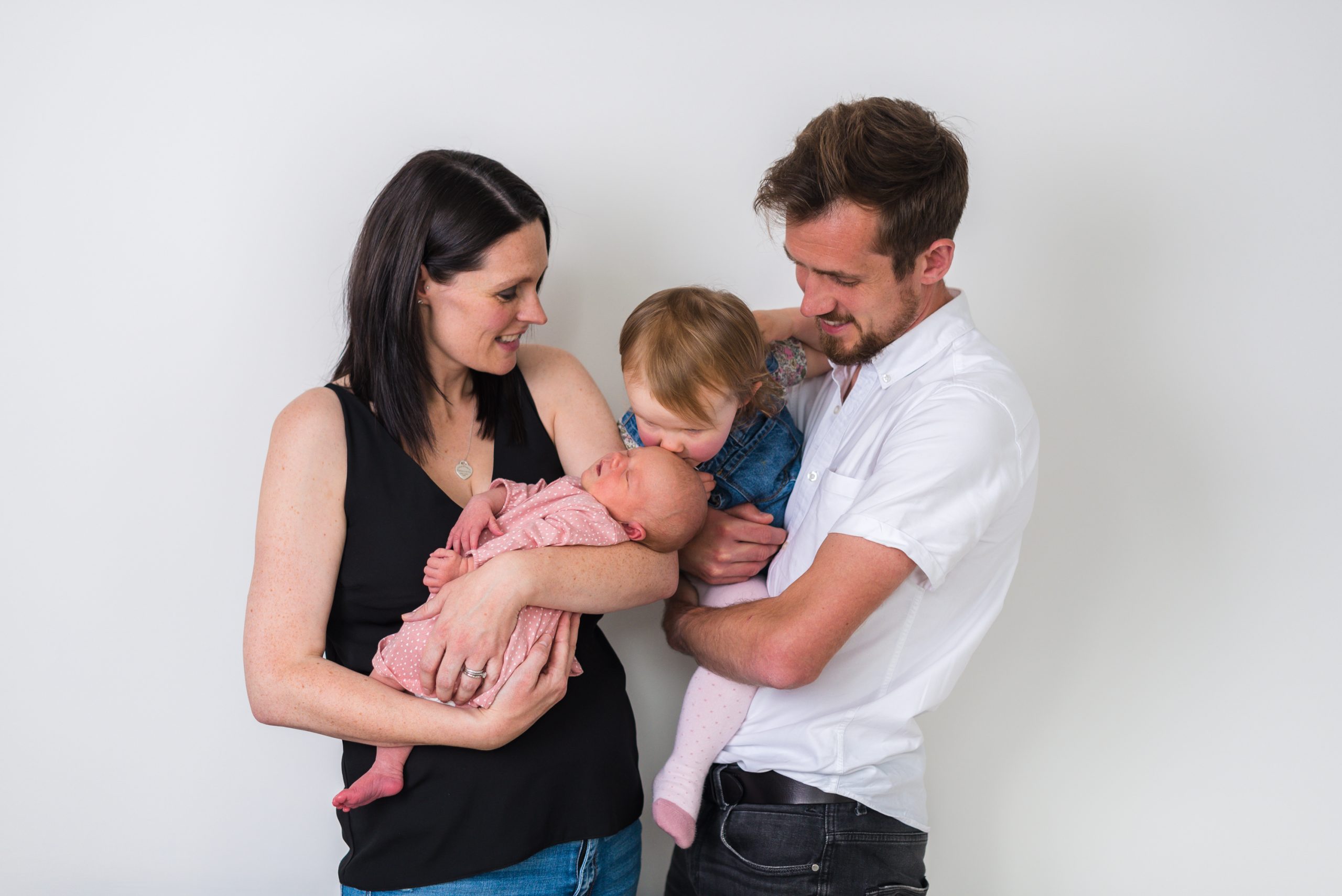 Kane Family at Home Newborn Session