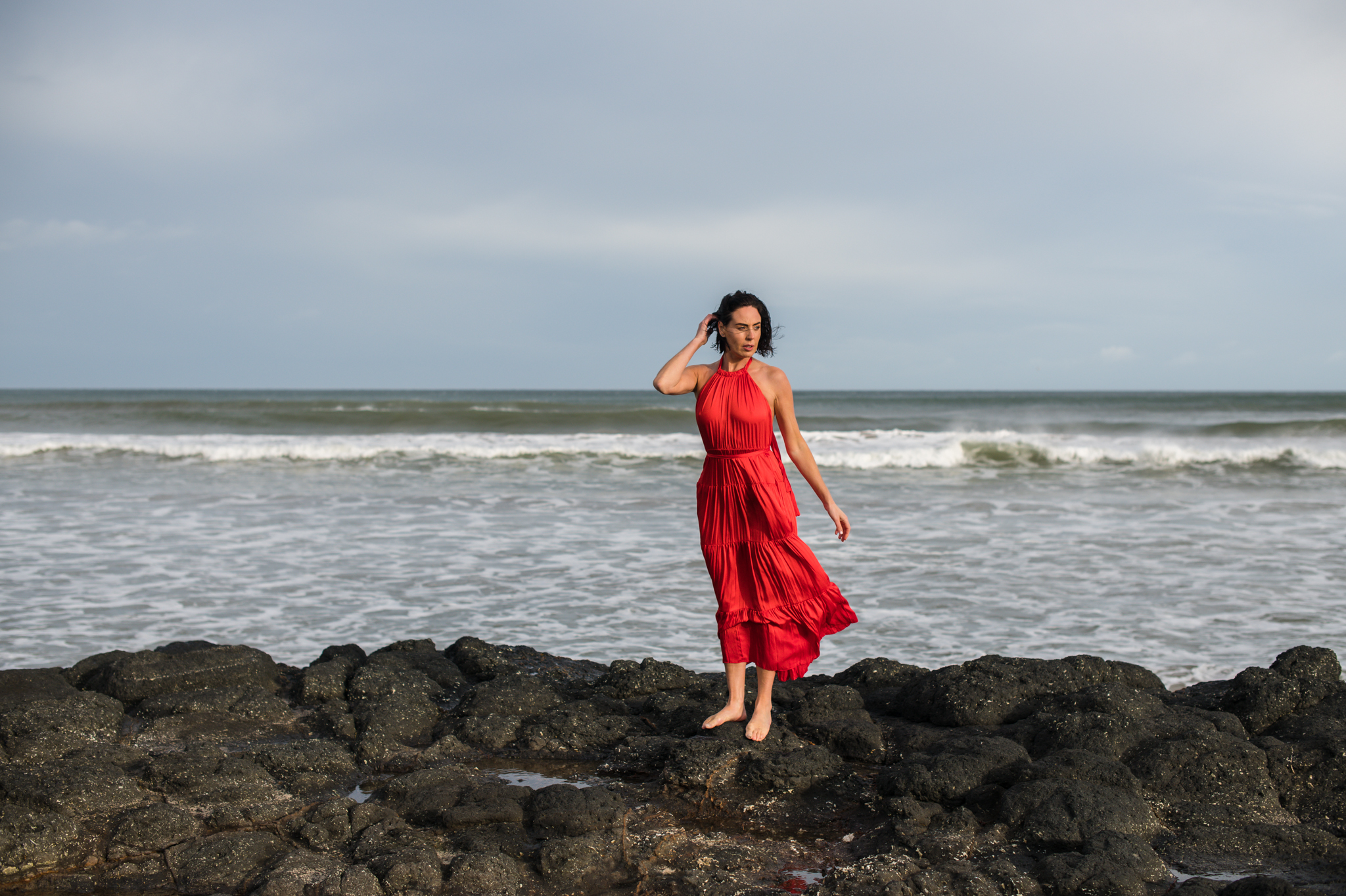 Rachael at Castlerock Beach