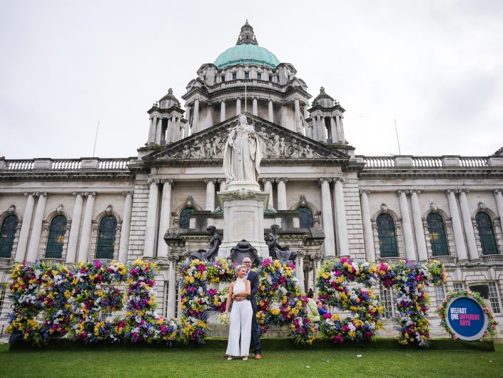 Michael and Michelle Belfast City Hall
