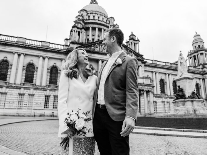 Colette and Conor Belfast City Hall